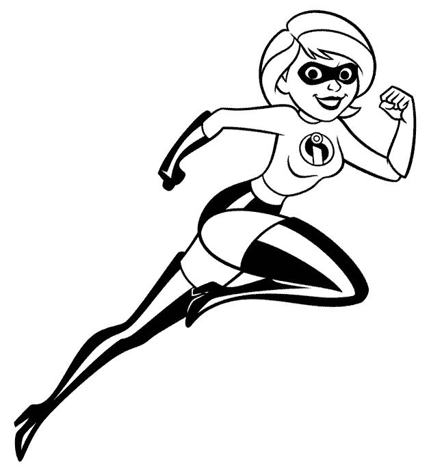 coloriage la maman indestructible